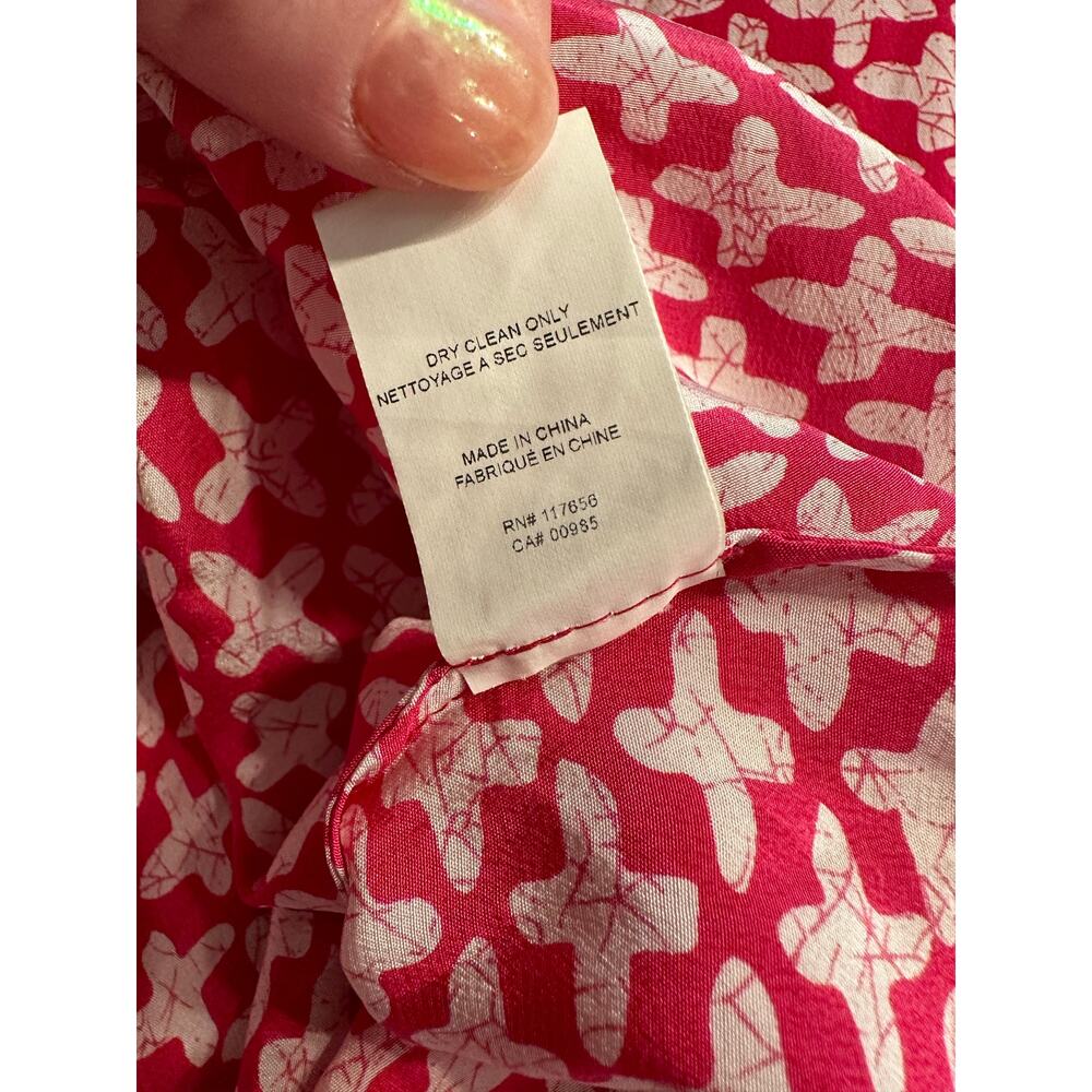 Thakoon 100% Silk Pink Print Dress - Picture 11 of 11